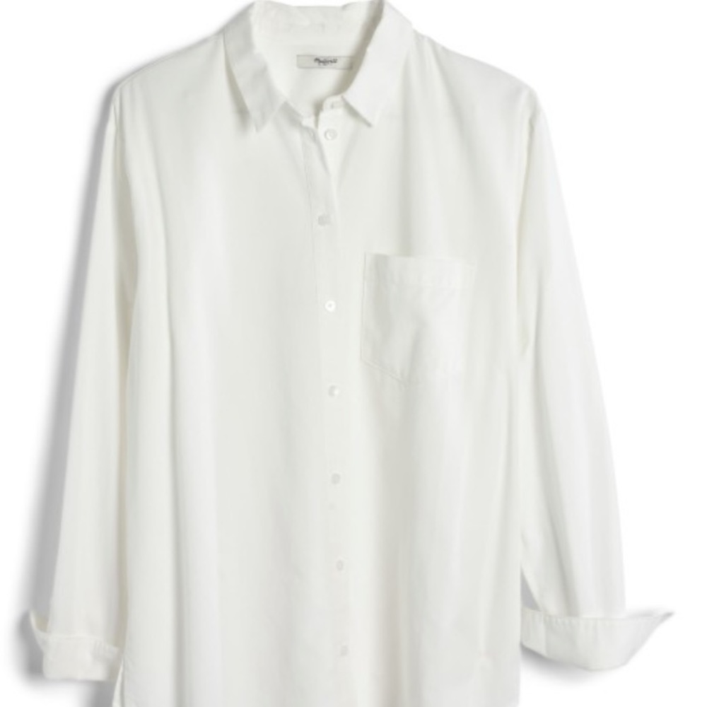 Madewell Drapey Oversize Boyshirt
